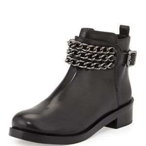 Tory Burch Bloomfield Chain Leather Bootie